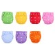 Reusable Nappies Set (7 Nappies + 12 Inserts)