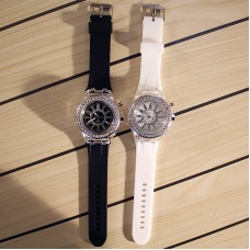 LED Couple Quartz Wrist Watch